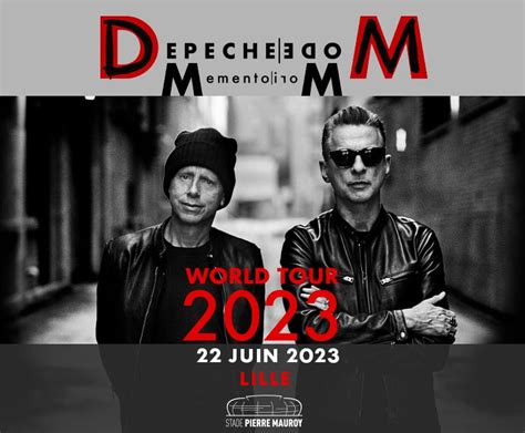 depeche mode concert 2023 lille